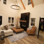 Custom Living area by Weaver Barns of Sugarcreek, Ohio