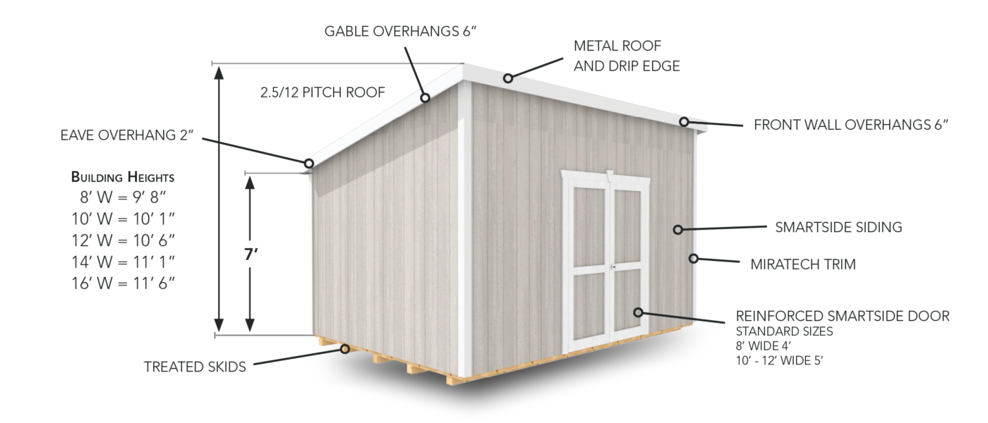 Addison Storage Shed Weaver Barns